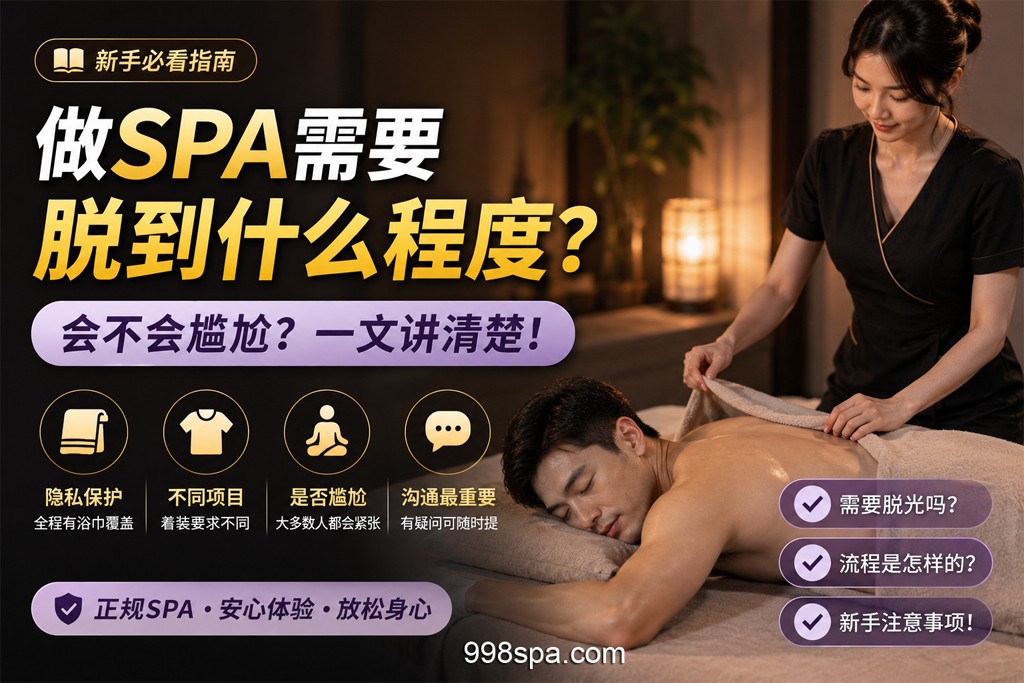 做SPA需要脱到什么程度?