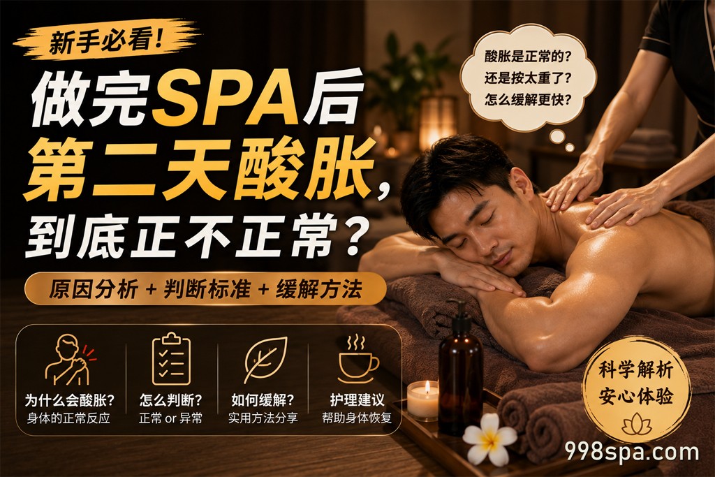 做完SPA后第二天酸胀，到底正不正常