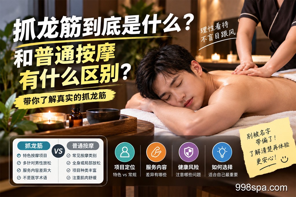 抓龙筋和普通按摩的区别
