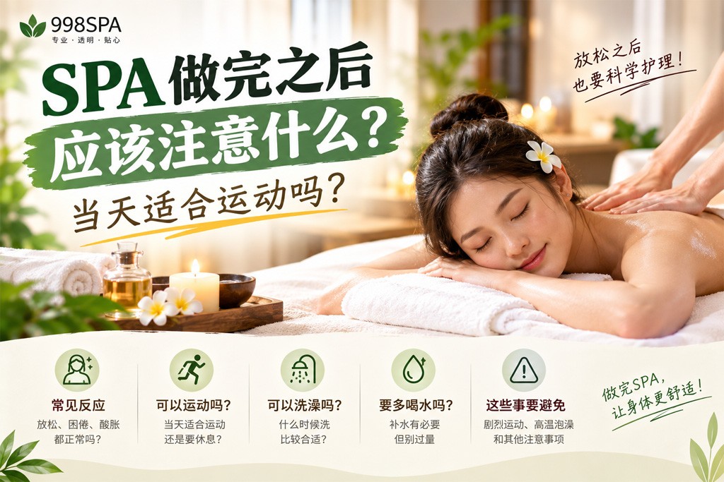 SPA做完之后应该注意什么